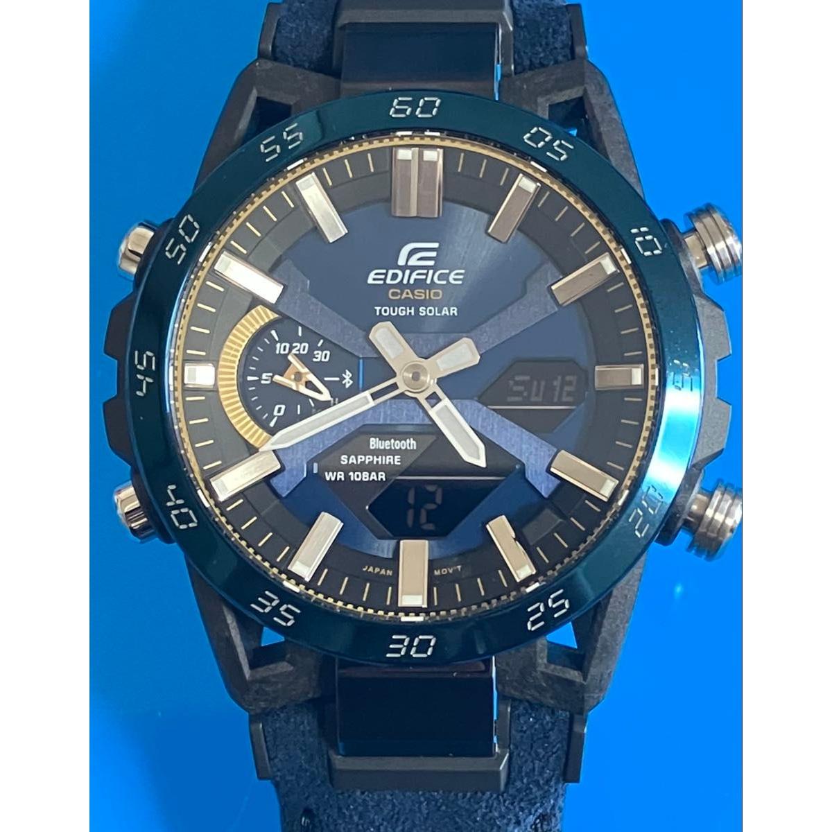 Used CASIO Casio EDIFICE ECB-2000SS-2AJR Main unit only Good used item Nekopos shipping