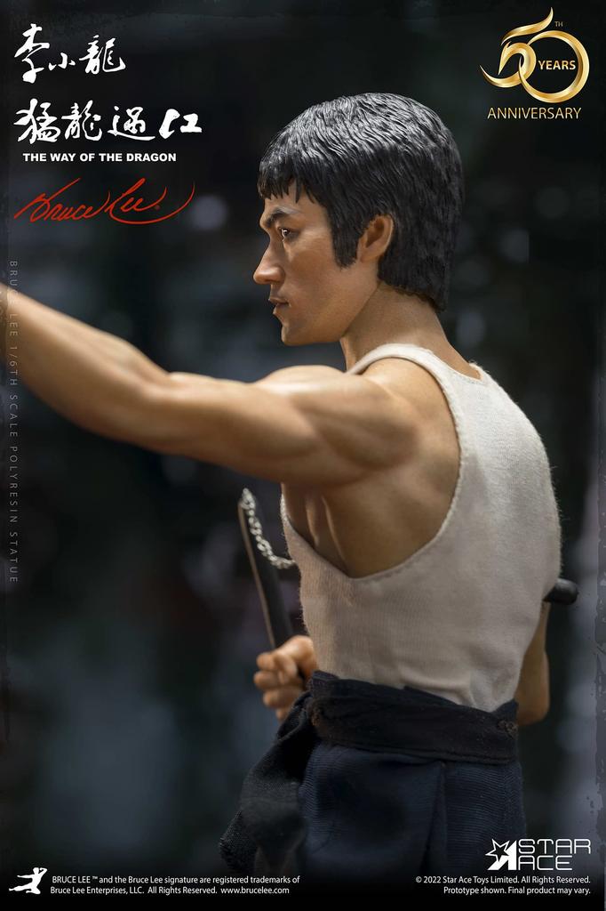 Star Ace Toys Bruce Lee Statue Deluxe Scale Polyresin Painted Finished Figure 1/6 Ver. 1/6