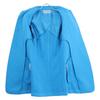 ISSEY MIYAKE Blue Jersey Long Jacket coat M greenUsed