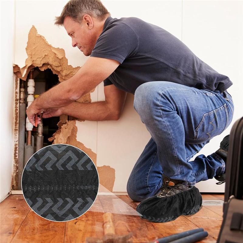 A96I-Disposable Shoe Covers Thick Recyclable Shoe & Boot Covers, Dust Proof, The Size Fit Most,Indoor/Outdoor