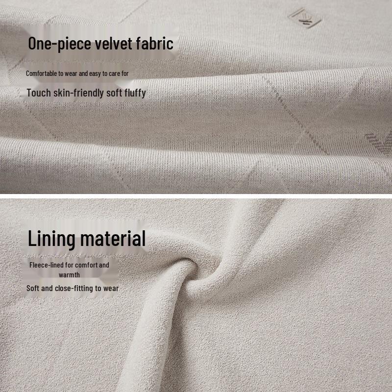 HLA Men's Winter Jacquard Mock Neck Slim Fit Thick Sweater