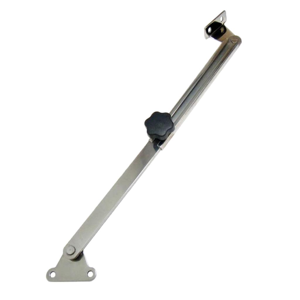 2x 8" Stainless Steel Boat Lock Hatch Deck Hinge Adjustable Latch Fastener