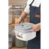 Simple Style Grain Container Clear Kitchen Food Storage Can Home Dorm Supply