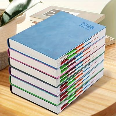 2026 Daily Planner A5 Notebook | Maximizes Efficiency for Time Management and Daily Scheduling Lined Paper, English Language