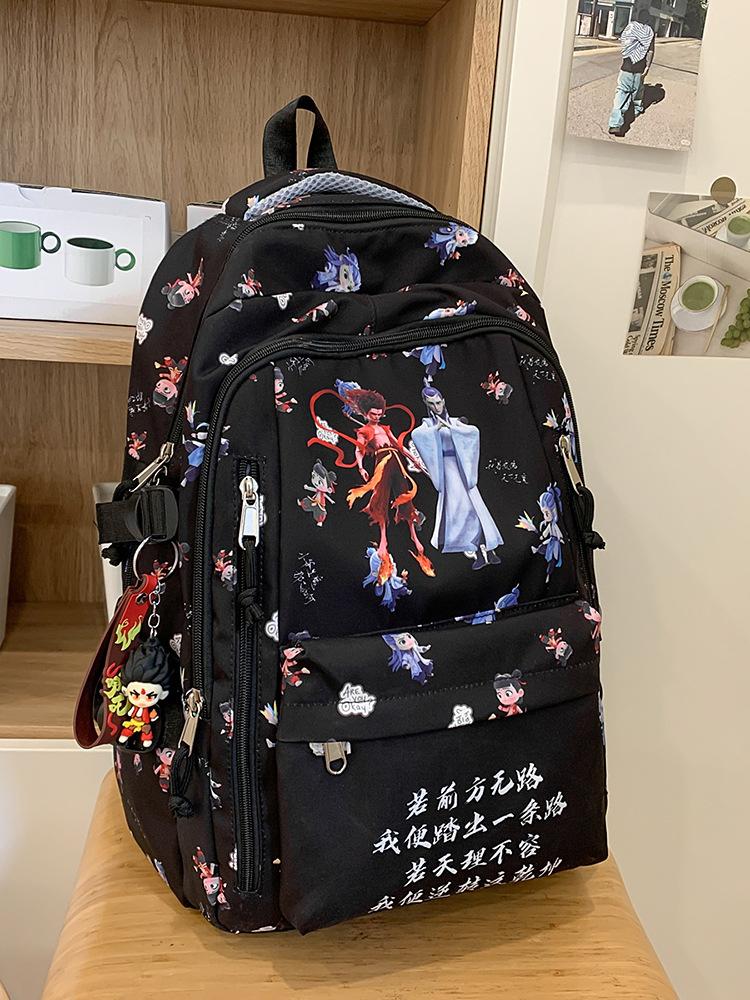 School bag girl cute back high value large capacity cartoon cute pain