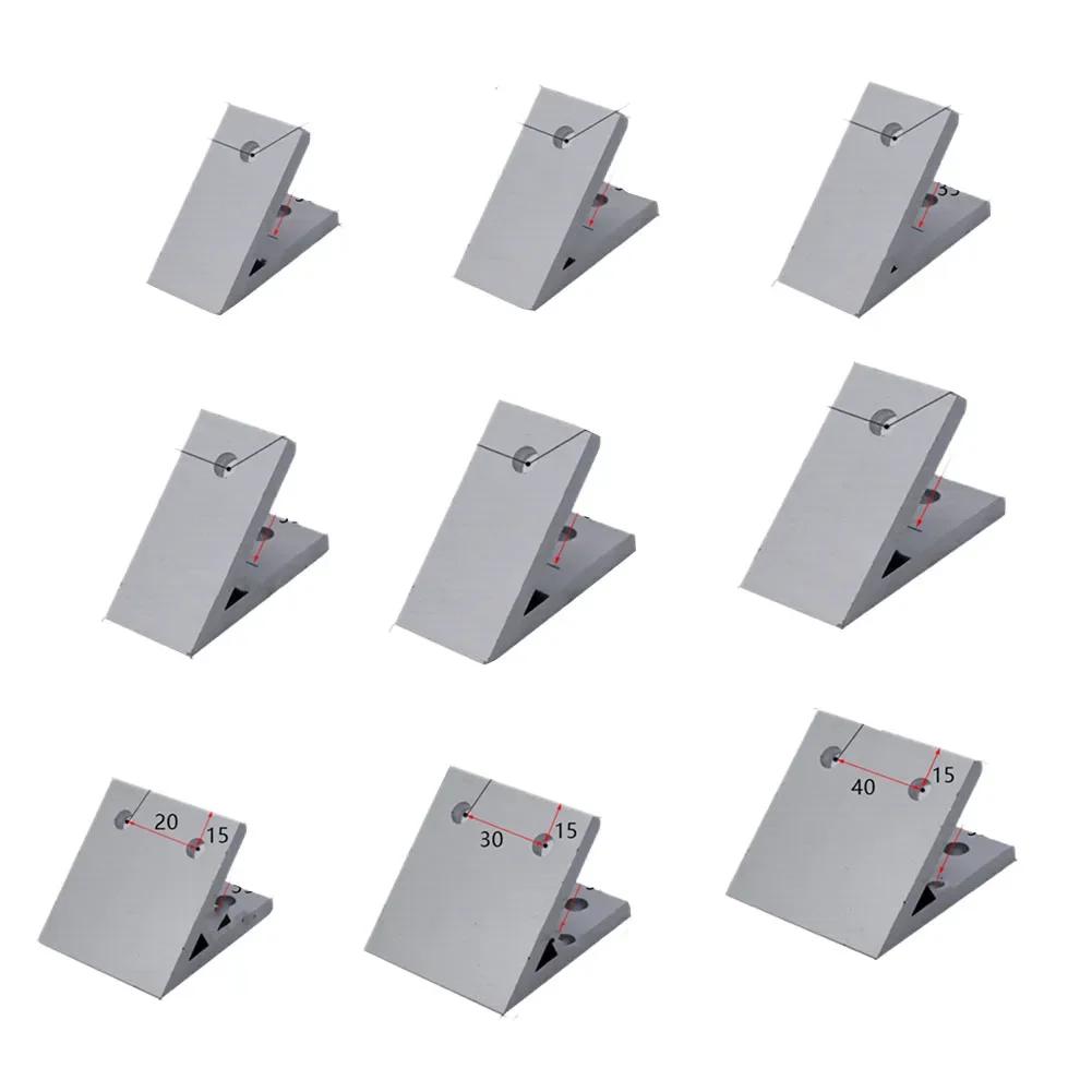 Aluminum Profile Joint 45 Degree Angle Bracket Used With T-bolts Aluminum Alloy Easy To Install Long-lasting Performance