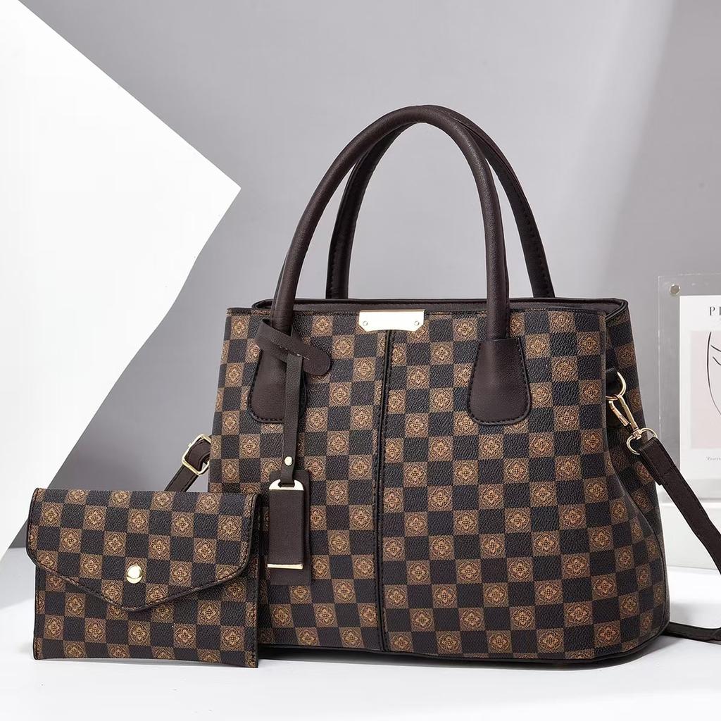 Women's bag new retro printing handbag Mother and child bag Large capacity shoulder bag Crossbody bag