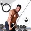 Heavy Duty Fitness Cable PU Coated Pulley Rope Adjustable Home Gym Equipment Accessories Arm Triceps Training Cable Fly System