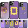 Coque de téléphone Monica's Door Friends TV Show Pour iPhone 17 Air 16 15 14 11 12 13 Pro MAX Plus coque