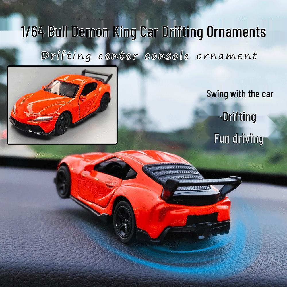 AE86 Drift Console Ornament: This novel and amusing car model drifts and rotates with turns, adding dynamic flair to your dashboard.
