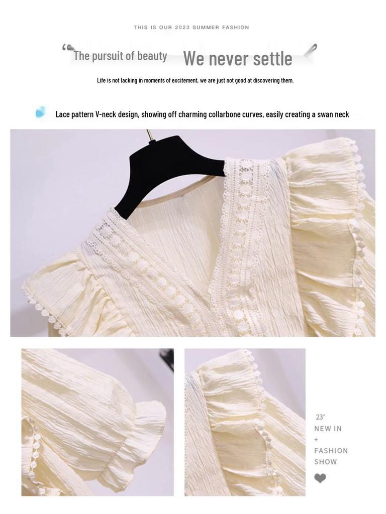 Elegant Summer Two-Piece Wide Shorts Set