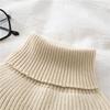 Elegant Knitted Winter Scarf Casual Office Neckerchief Travel Friendly Scarves for Outdoor Use
