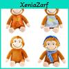 Adorable Curious George Plush Toy For Kids Soft And Cuddly Stuffed Animal Doll