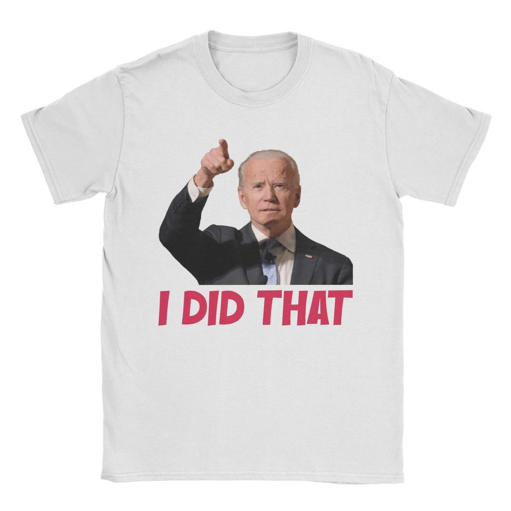 Did I Do That 100 Cotton TShirt For Men Summer  Y2K Retro TShirts O Neck Harajuku Tees Oversize Pattern Tops