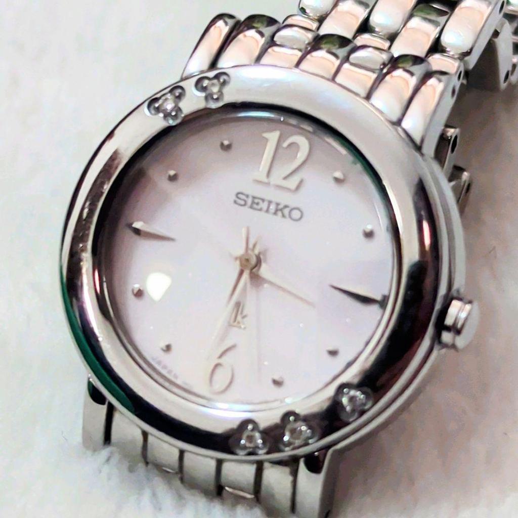 [USED] SEIKO Seiko Lukia Battery Women's Stone Pink Dial