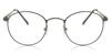 Full Rim Oval Silver Tinnkii Asian Fit 793a Fashion Unisex Eyeglasses