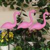 Lumière Flamant Rose Solaire Décoration Extérieure de Cour Étanche Jardin LED Patio Chemin Lumière Debout Paysage Cour Lumière
