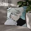 Bungo Stray Dogs Nakahara Chuya Pillow Case For Home Bedroom Car Office Decoration Living Room Sofa Cushion Cover Suitable
