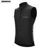 Darevie Windproof Breathable Double Zipper Cycling Vest for Mountain and Road Biking (Spring, Autumn, Winter)
