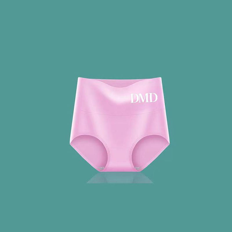 Chiloți damă fără cusături din bumbac cu grafen cu talie înaltă - Antibacterieni, cu efect de ridicare a șoldurilor, mărimi mari.