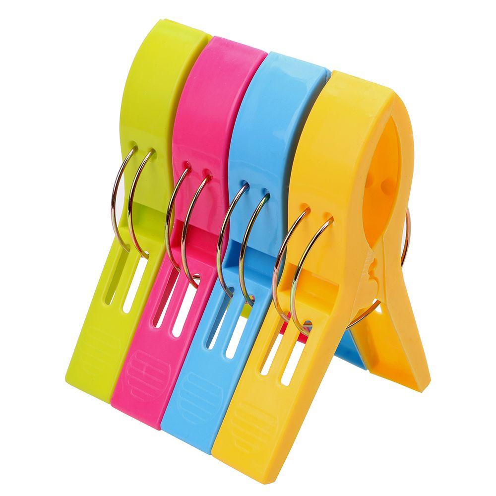 Laundry Organization Socks Bathroom Cloth Beach Towel Clamp Clothes Pegs Clothes Pins Clothes Clip