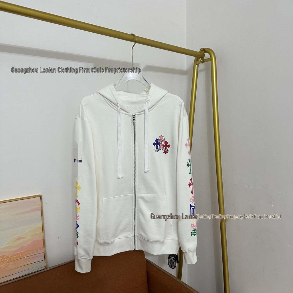 Europäischer Trend CH25 Kapuzenpullover mit Reißverschluss: Einfacher Klassiker für Herbst/Winter