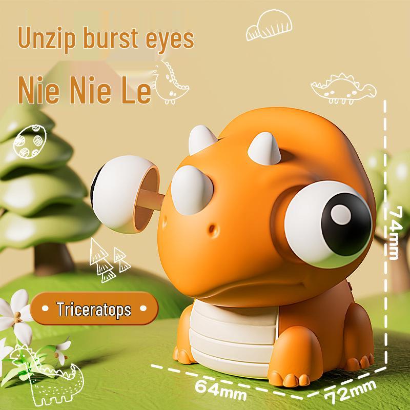 Creative Bubble-Blowing Pinchable Decompression Toy Doll for Students and Kids