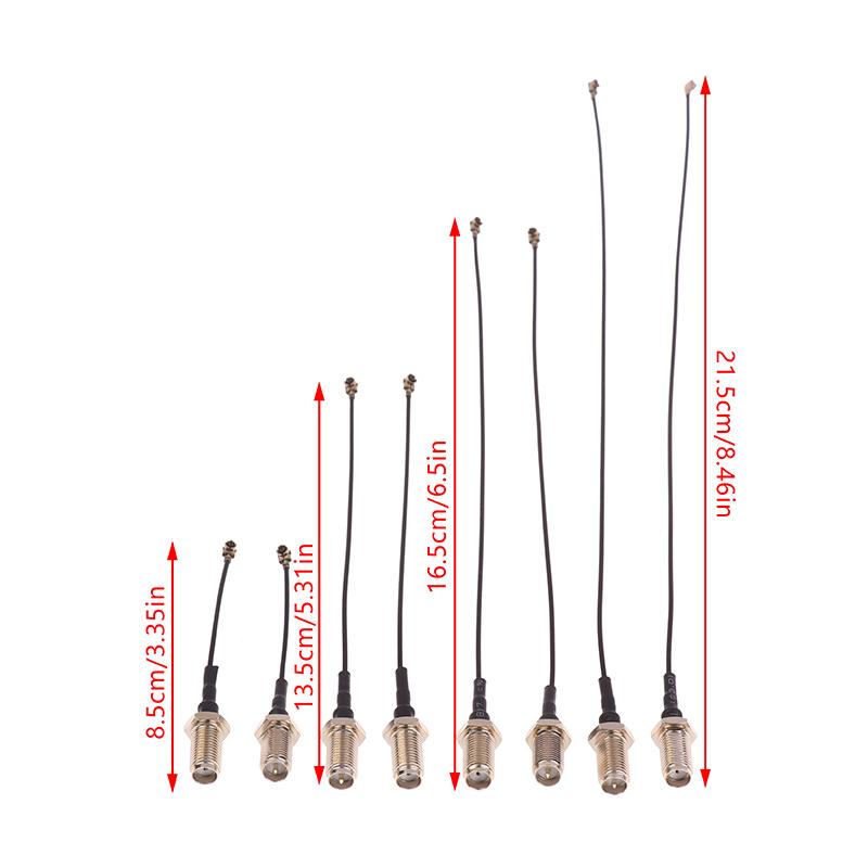 5Pcs/Lot Ipx To Connector Cable Female 1.13Mm Ipex To Sma Coax Adapter Cable Assembly Pigtail Extension Pigtail Cable