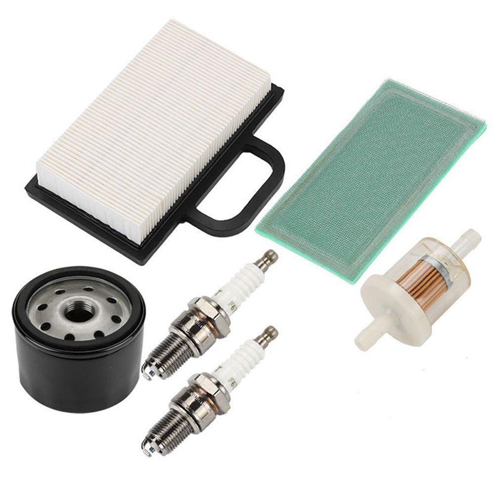 All in One Maintenance Filter Set Designed Specifically for Intek V Twin Lawn Mower Engines with Key Part Numbers