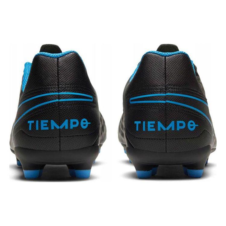 Nike Tiempo Legend 8 Club FG MG Black Light Photo Blue Men Sneakers Cyber AT6107-090