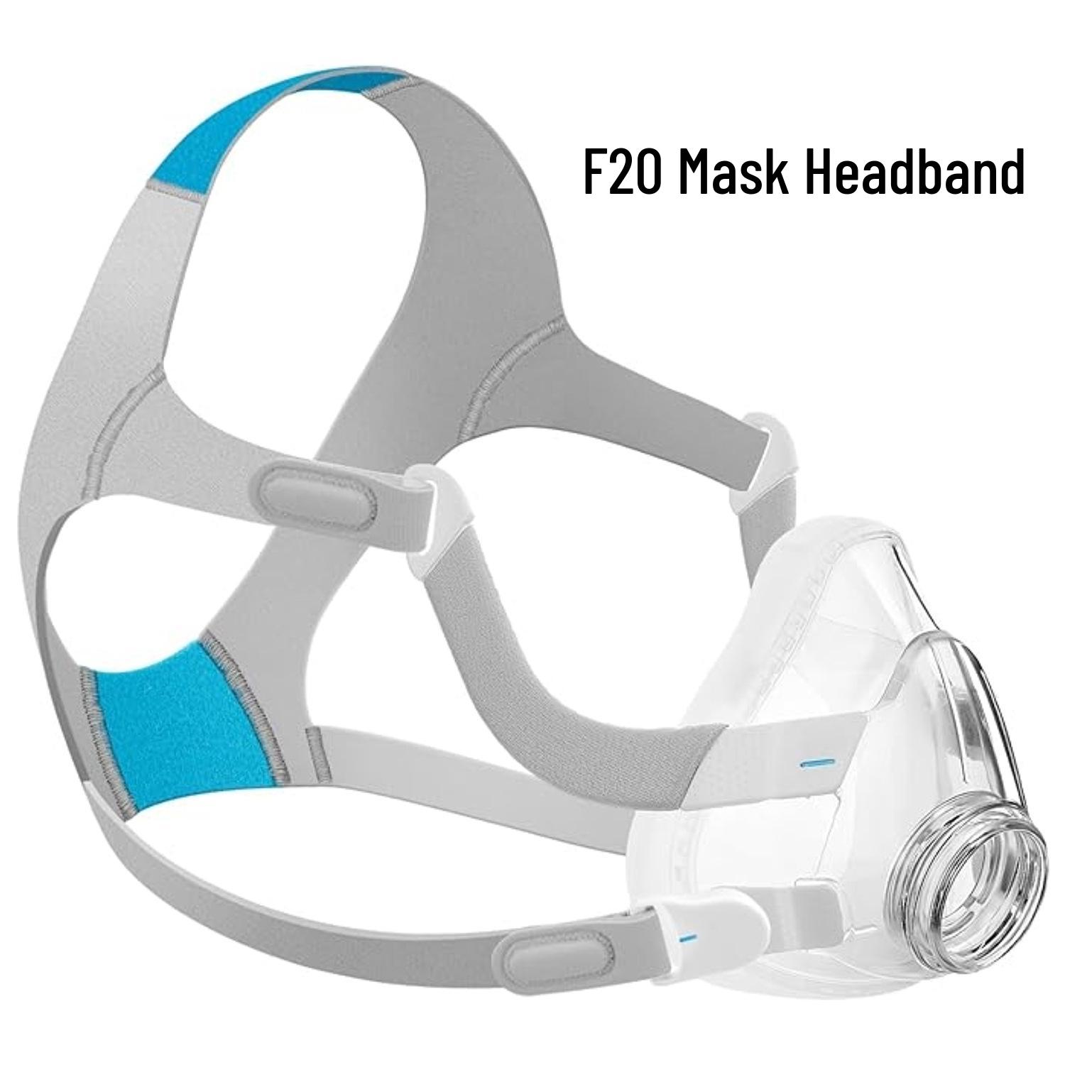 

N20 CPAP Шлем для маски ResMed AirFit N20 – Эластичная и удобная посадка N20 Headband *1 синий/серый