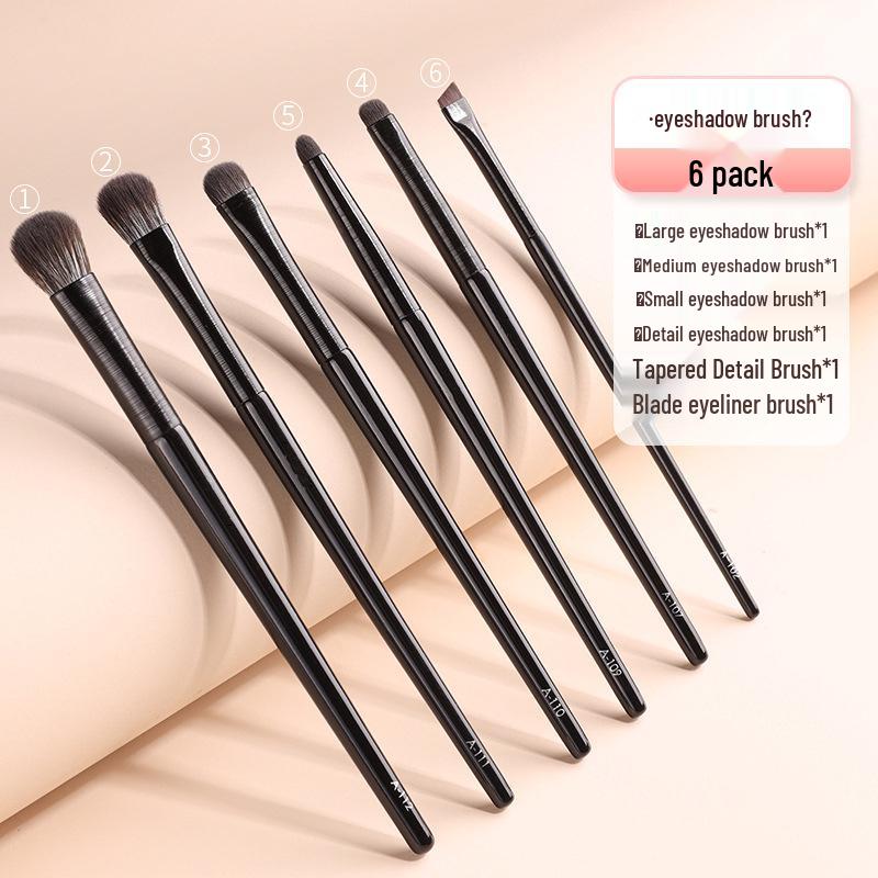 Ultra-Fine Flat Head Angled Eyeliner & Eyebrow Brush - Portable Makeup Tool with Single Free Shipping