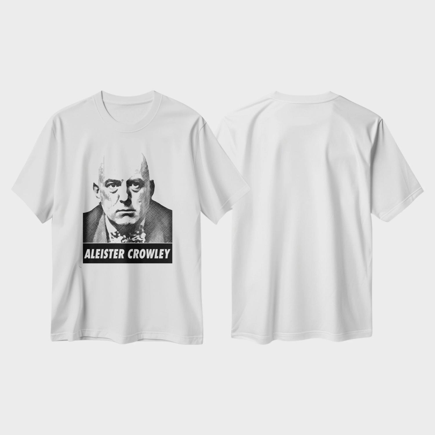 

Love Is The Law T-shirt Funny Aleister Crowley Short Sleeve S разноцветный