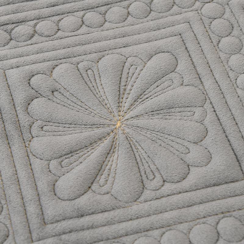 Plush Jacquard Sofa Cover Thicken  L Shape Corner Little Fresh Sofa Towel Cover Non-Slip Couch Protector for Living Room Cushion