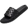 Fashion New Designer Summer Non-slip Slippers Man Fashion Casual Black Flip-flops Male Soft Soled Cow Leather Luxury Shoes Slipper Man