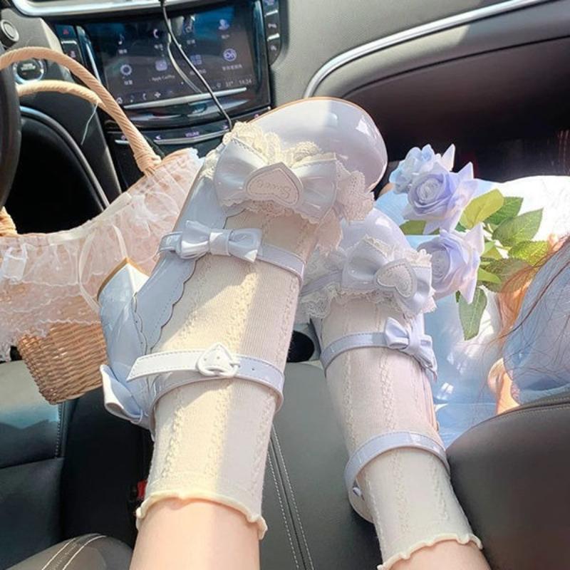 Talon 2026 Spring New Women's Mary Jane Shoes Sweet Cute Woman Princess Shoes Simple Versatile Women's Low Heel Leather Shoe