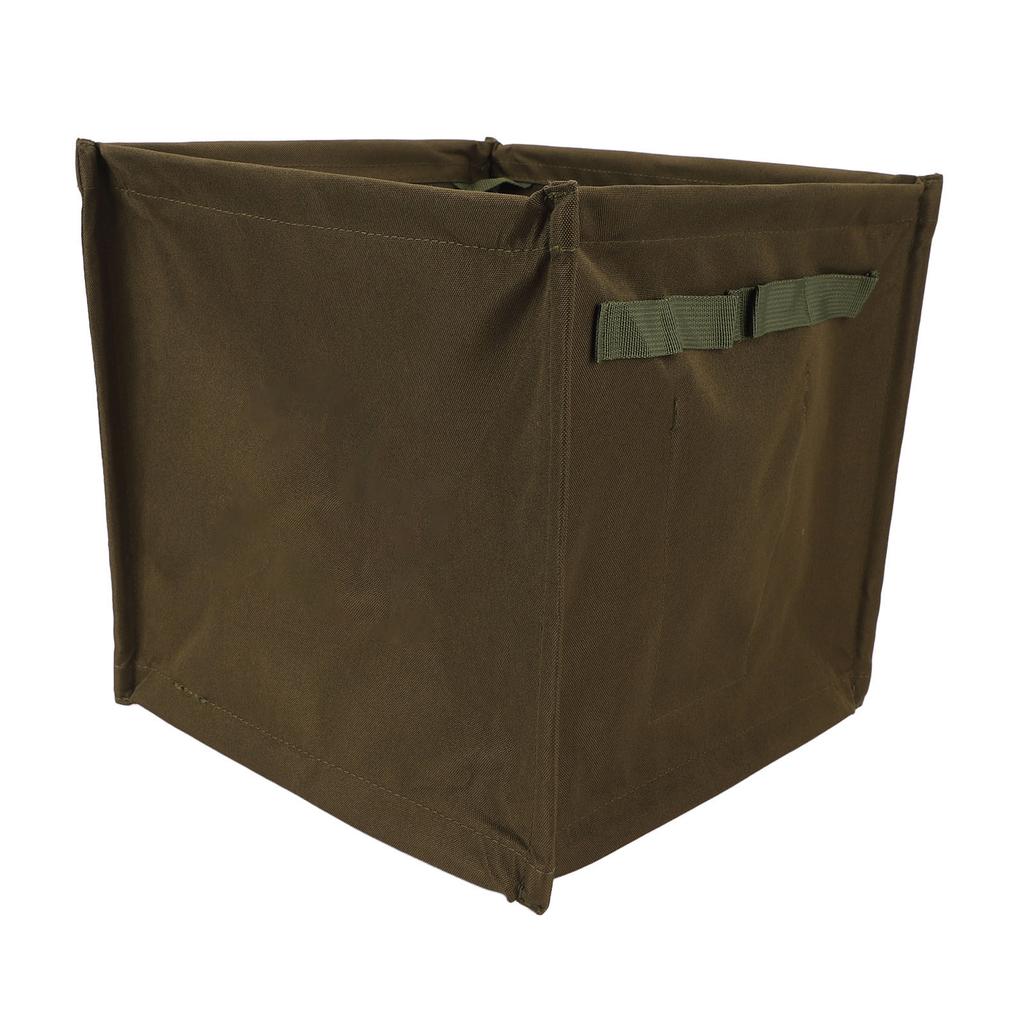 Outdoor Collapsible Trash Can Large Capacity 33L Oxford Cloth Collapsible Throw Line Storage Basket