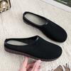 New Women's Summer Baotou Flat Sole Mesh Slippers Rubber Sole Breathable Comfortable Home Slipper Office Slipper Outdoor Slipper