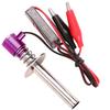 6V  24V Electronic Glow Plug Starter Igniter Fit for Nitro RC Car Engine (Purple)