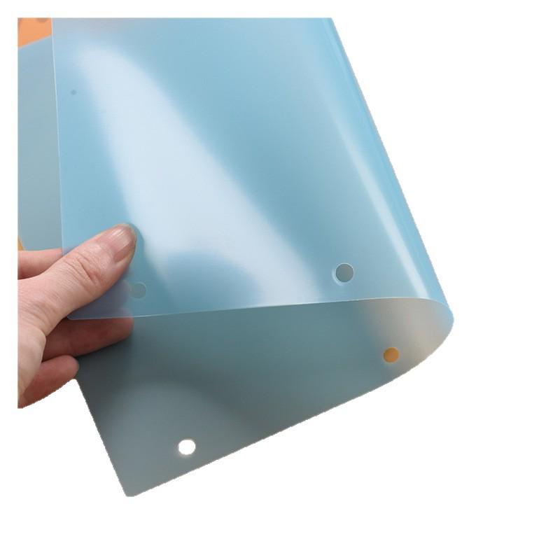 Transparent A4/A5 Index Divider with Color Tabs for Loose-leaf Paper