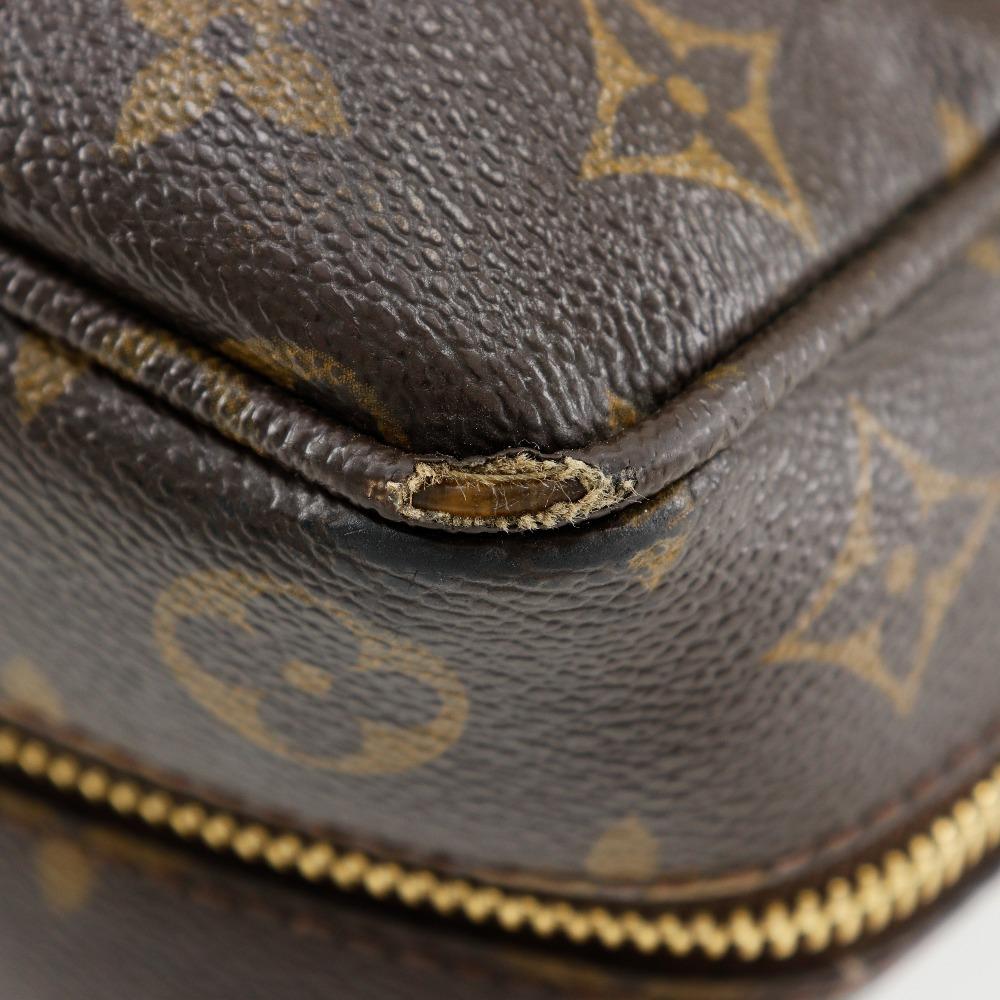 Louis Vuitton Porto Document Vertical Handbag M95529 Monogram Bekia Brown Monogram Canvas Mens Used