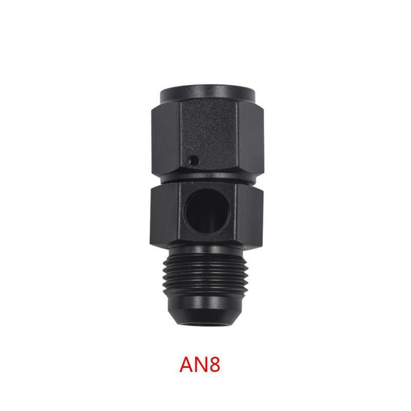 AN Thread Sensor Side Port Adapter Female To Male Flare Fuel Pressure Take Off Hose Pipe for Car Fuel Line and Oil Pipe Use