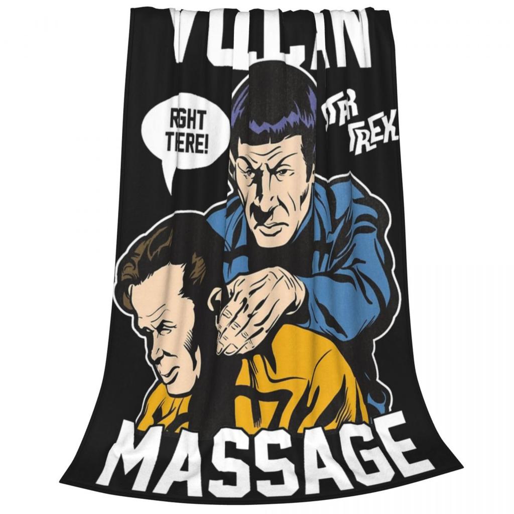 Stars Treks The Many Emotions Of Data Velvet Throw Blanket Blanket for Home Couch Soft Bedding Throws