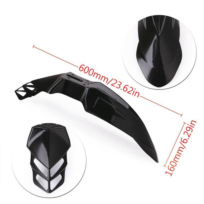 Motorcycle Headlight Headlamp With Fender For KTM EXC XCF SX F SMR Enduro Dirt Bike Motocross Supermoto H4 Bulb LED 12v