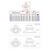 21 24 26 28 30 32 34mm Carburetor with Power Jet for 50-350cc Engine ATV Dirt Bike Scooter Modification Tools
