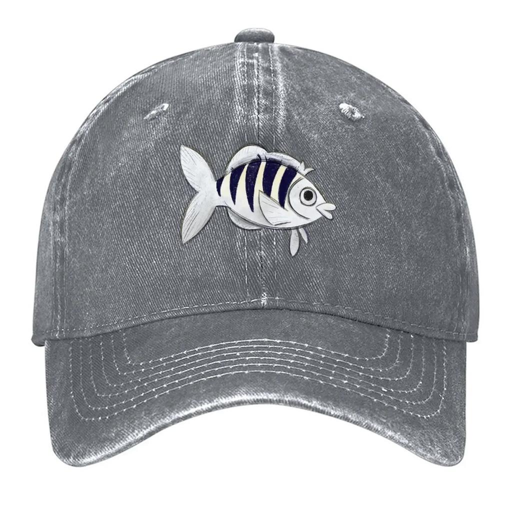 New Creepy Fish Baseball Cap Christmas Hat Fashion Beach Hat Beach Custom Cap Women Hats Unisexs