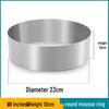 MDNG Stainless Steel Round Mousse Ring