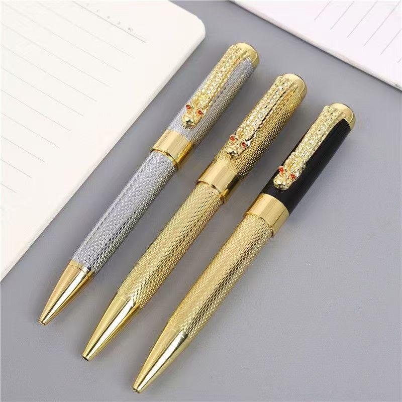 Luxury engraved business office metal signature pen, conference ballpoint pen, event gift pen