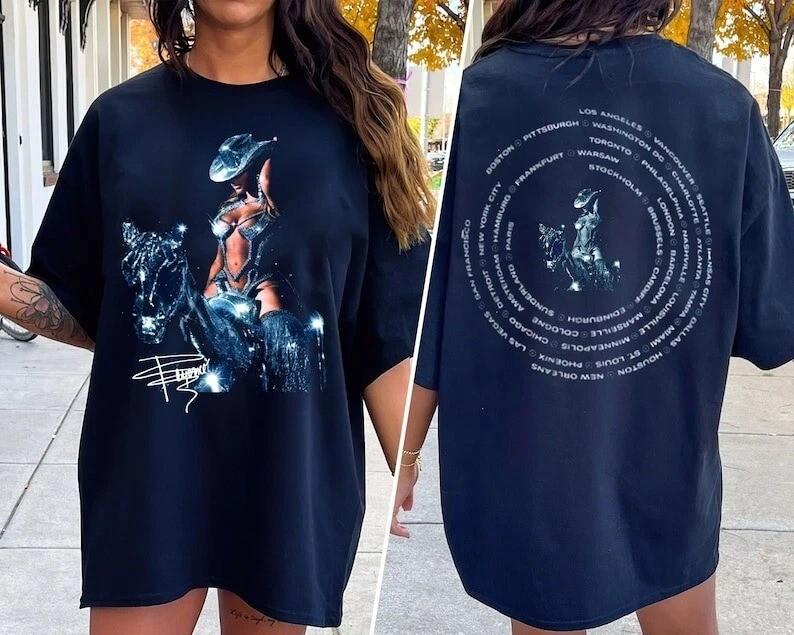 VTG Renaissance Tour 2023 2sidesShirt Renaissance Tee Beyonce Signature XXL