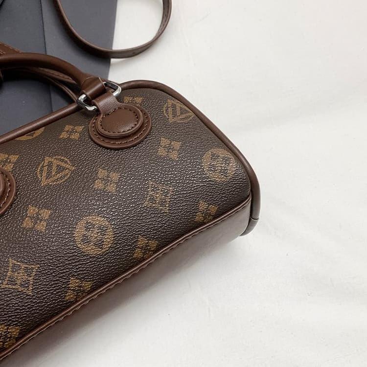 Borsa Boston Mini Stampata da Donna a Spalla e a Tracolla